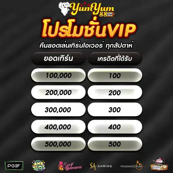 โปรโมชั่น VIP